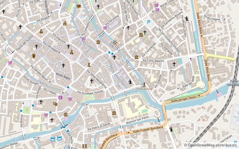 Piazza del Quartiere Latino location map