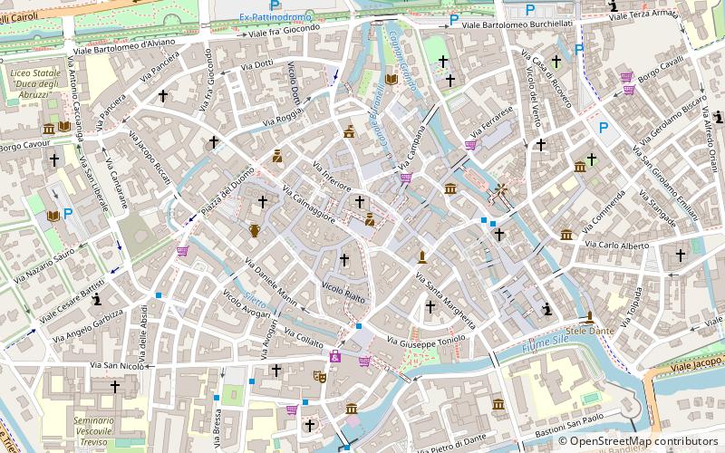 Piazza dei Signori location map