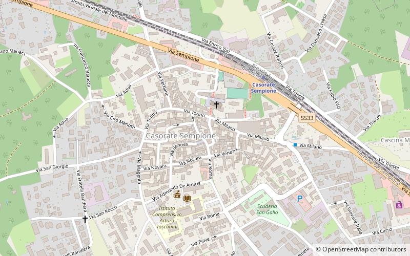 Casorate Sempione location map