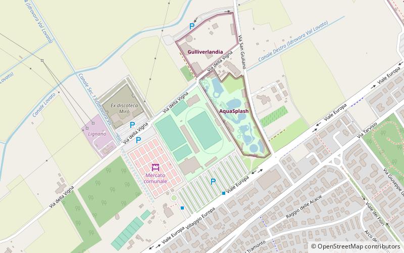 Stade Guido-Teghil location map