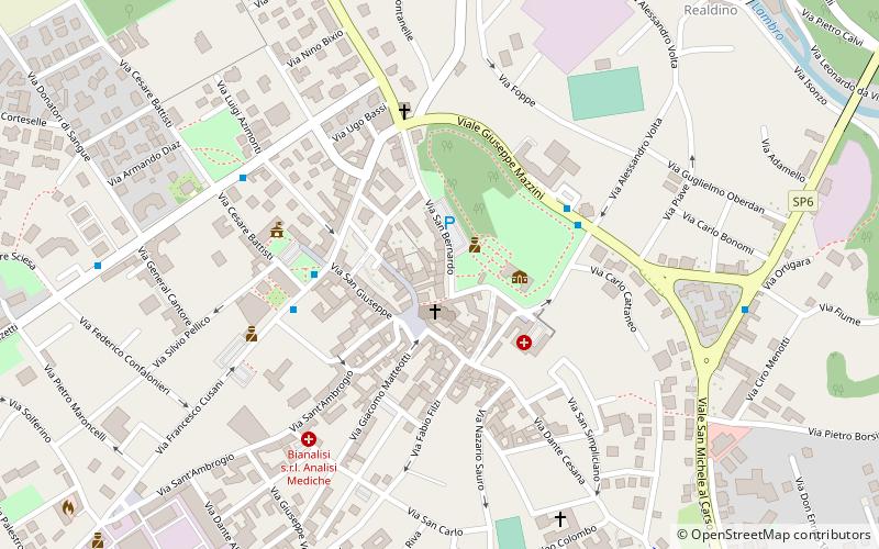 Carate Brianza location map