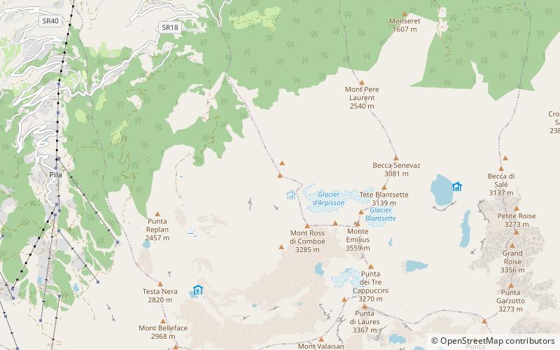 Becca di Nona location map