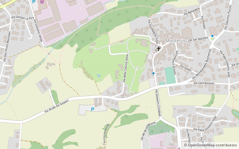 Lavatoio pubblico Montesiro location map