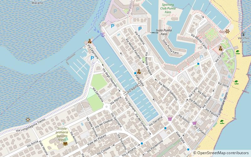 Darsena Porto Vecchio location map