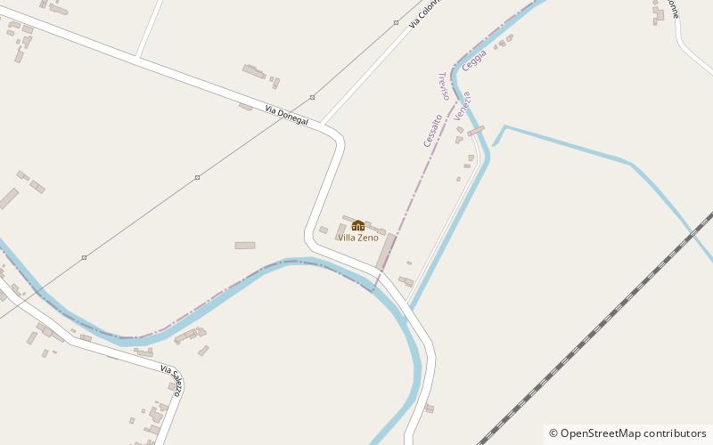 Villa Zeno location map