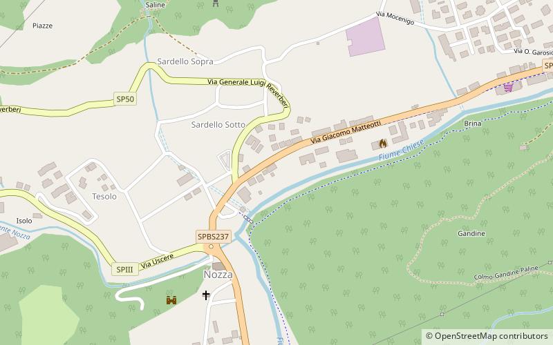 Vestone location map