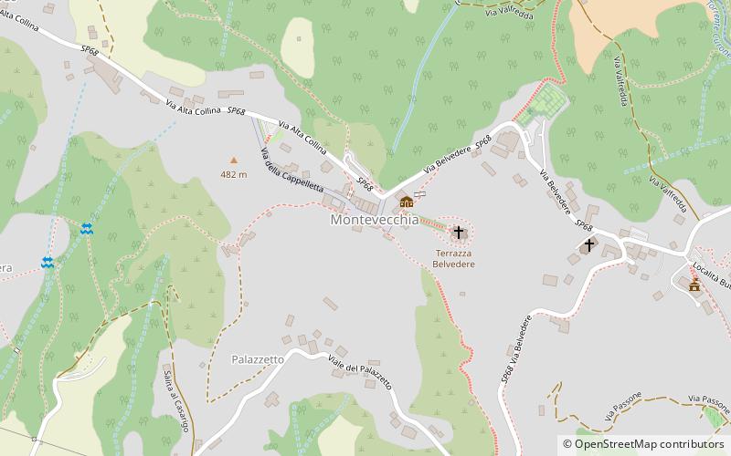 Montevecchia location map