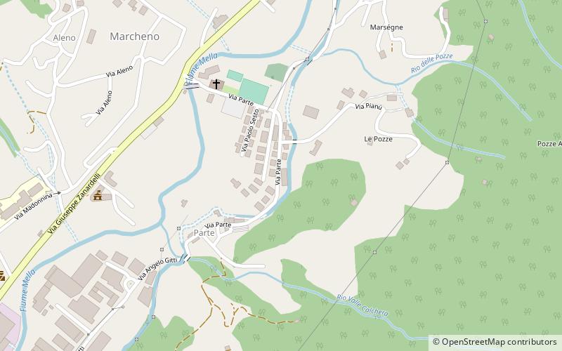 Marcheno location map