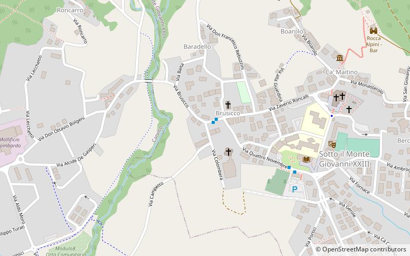 Carvico location map
