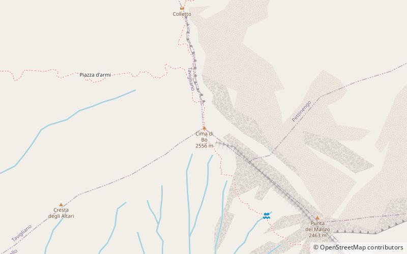 Mont Bo location map