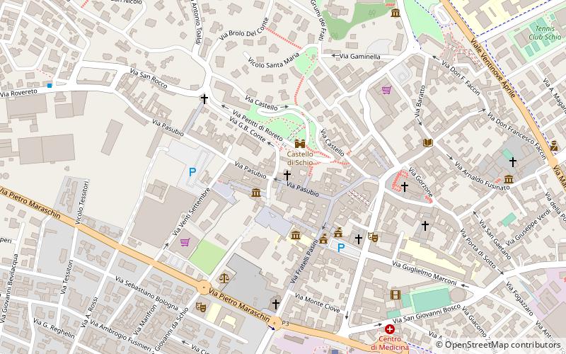 Palais Toaldi Capra location map