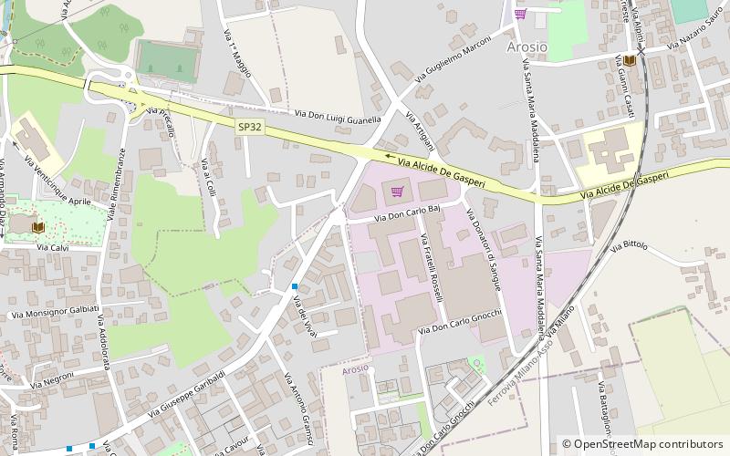arosio location map