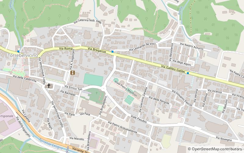torrebelvicino location map