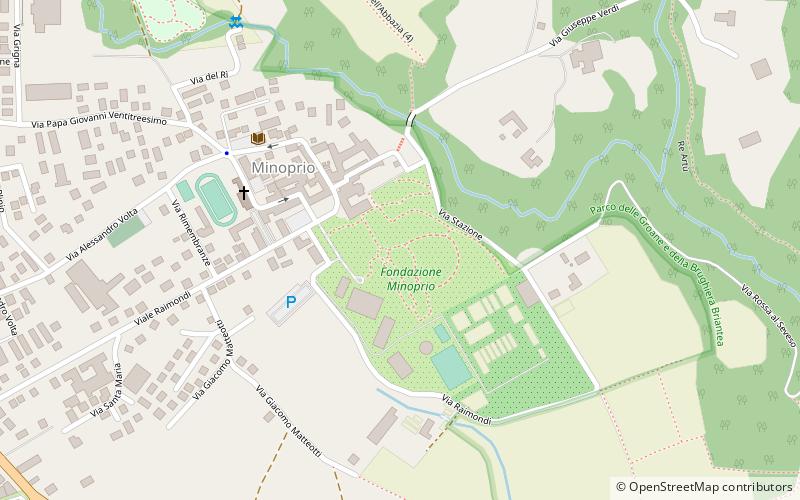 Fondazione Minoprio location map