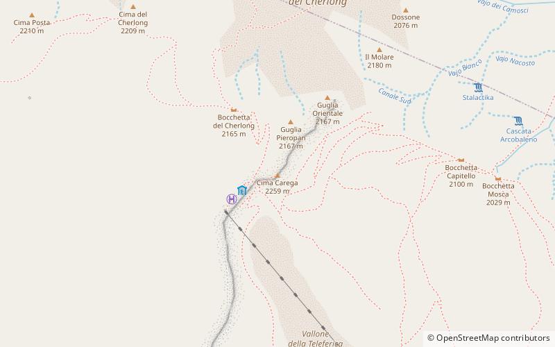 Rifugio Mario Fraccaroli location map