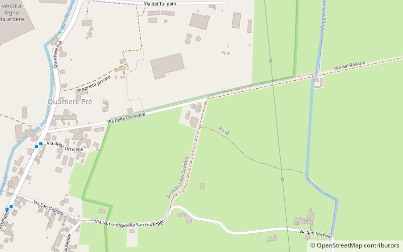 Parco rurale sovracomunale Civiltà delle Rogge location map