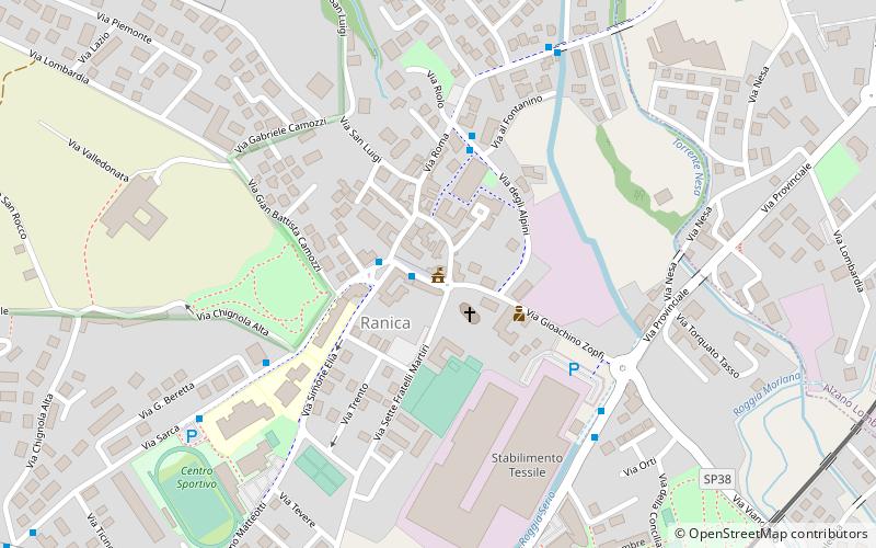 Municipio di Ranica location map