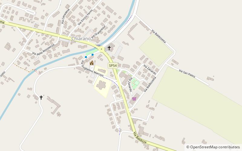 Chiarano location map