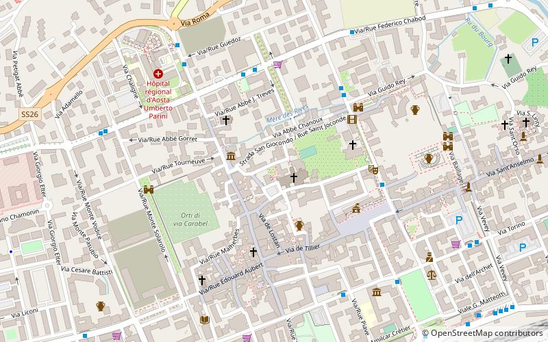 Criptoportico Forense location map