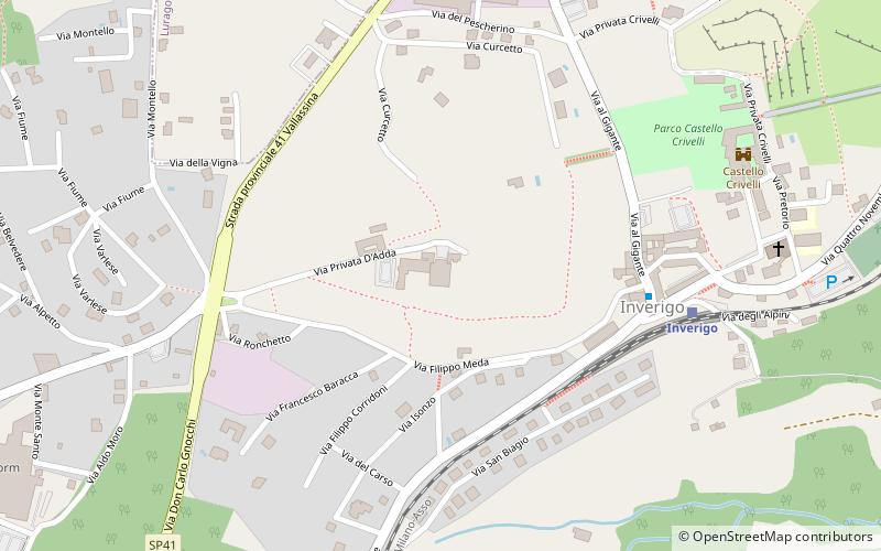 Villa La Rotonda location map