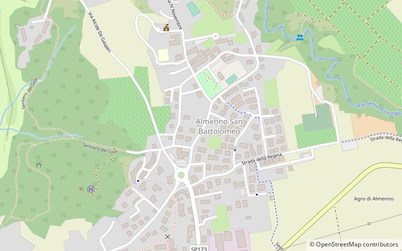 Almenno San Bartolomeo location map