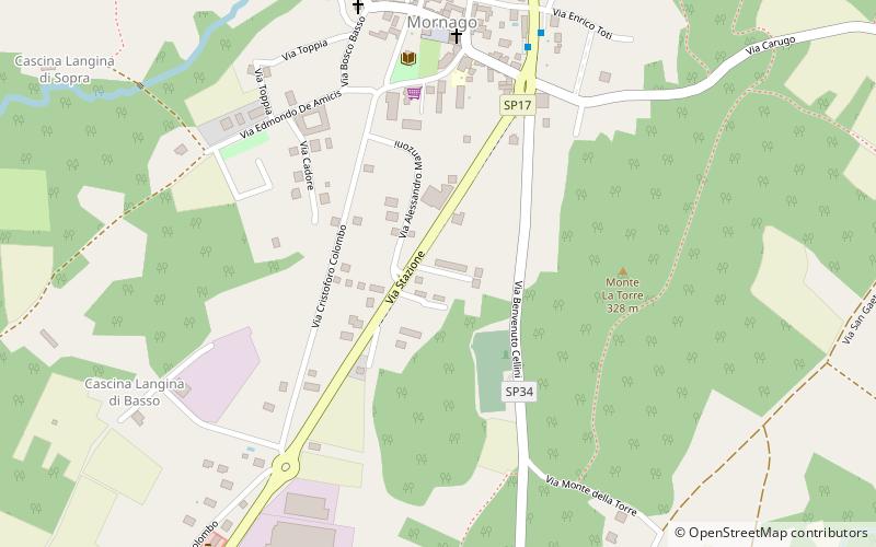 Mornago location map