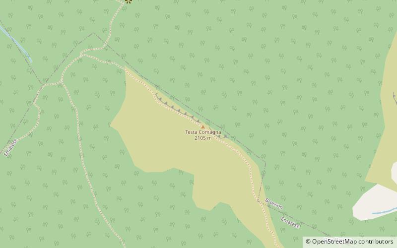 Testa Comagna location map