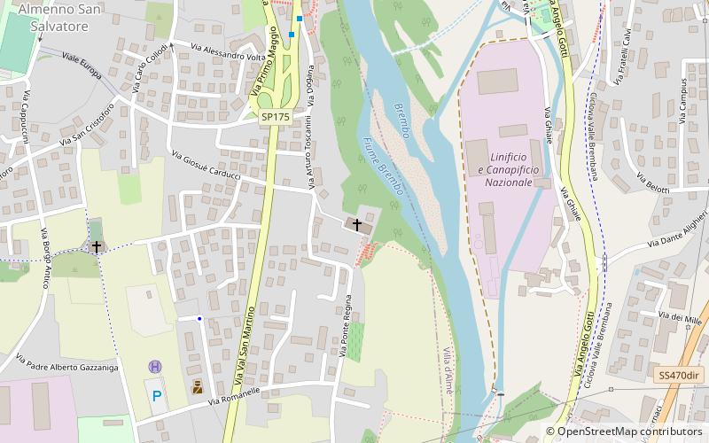 Santuario della Madonna del Castello location map