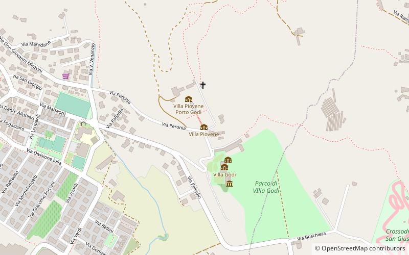 Villa Piovene location map