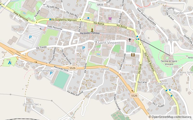 Palazzetto dello Sport e Piscine Coperte location map