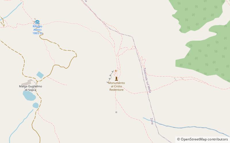 Monte Guglielmo location map