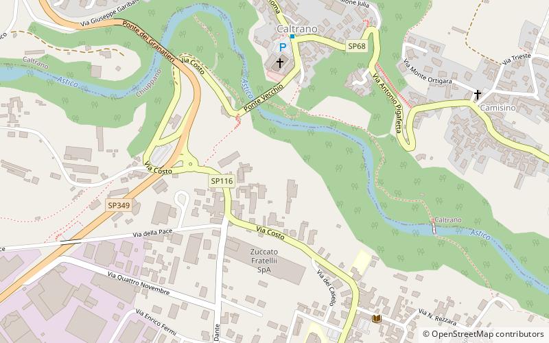 Chiuppano location map