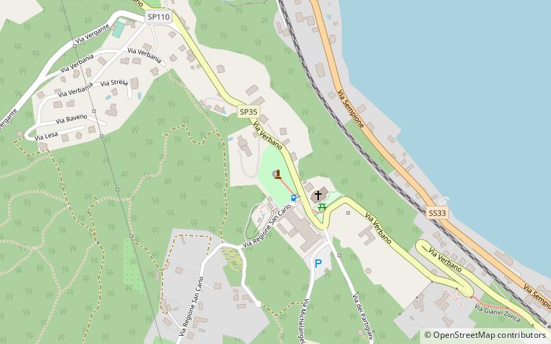 Koloss San Carlo location map