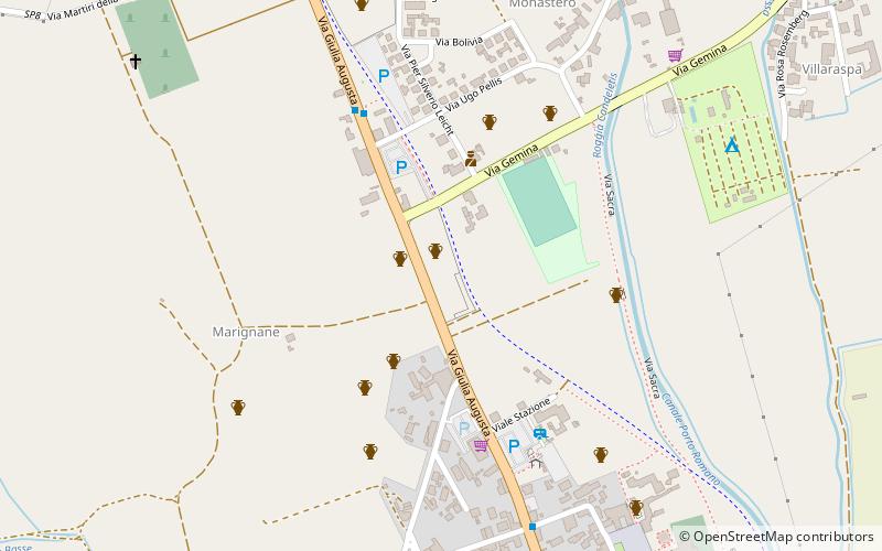 Foro Romano location map
