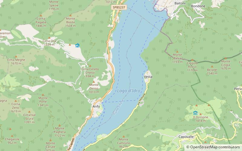 Lac d'Idro location map