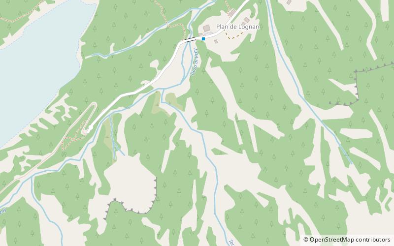 Val Veny location map