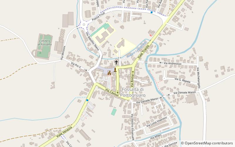 Fossalta di Portogruaro location map