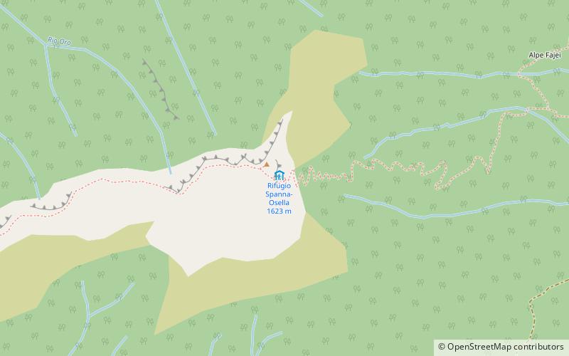 Rifugio Spanna-Osella location map