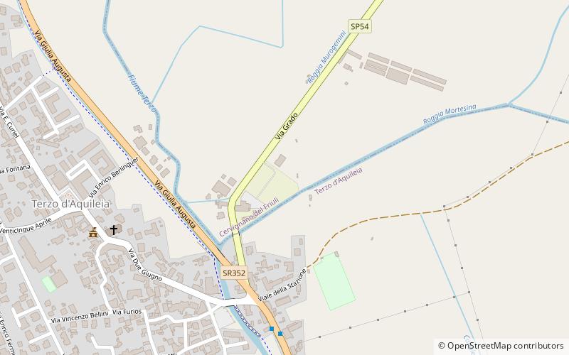 Terzo d'Aquileia location map