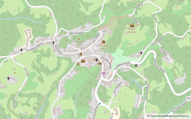 Asolo Duomo location map