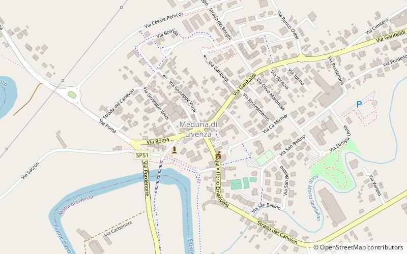 Meduna di Livenza location map