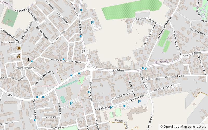 Staranzano location map