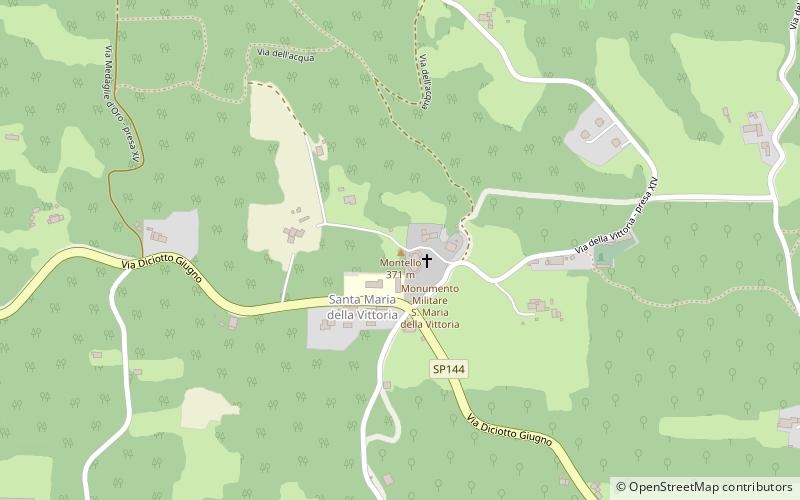 Montello location map