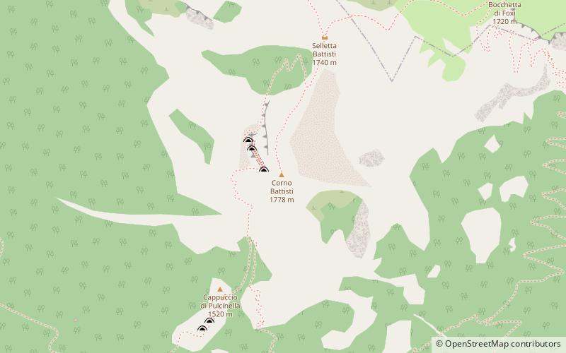 Corno Battisti location map