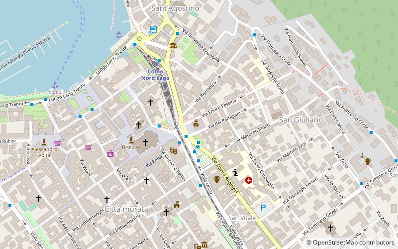 Casa del Fascio location map