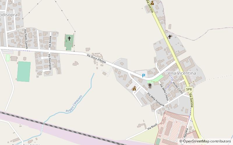 Villa Vicentina location map
