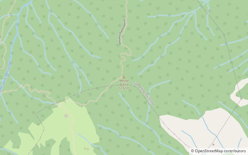 Monte Zucco location map