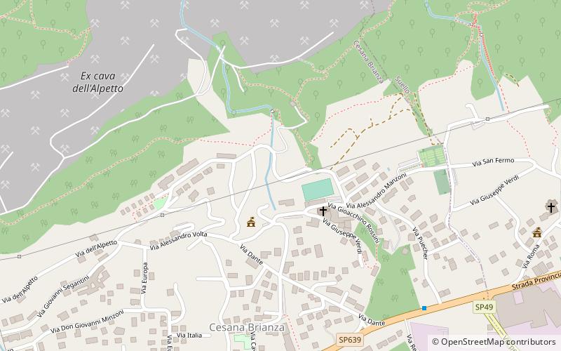 Cornizzolo location map
