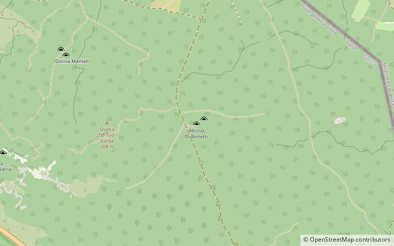 abisso bonetti location map