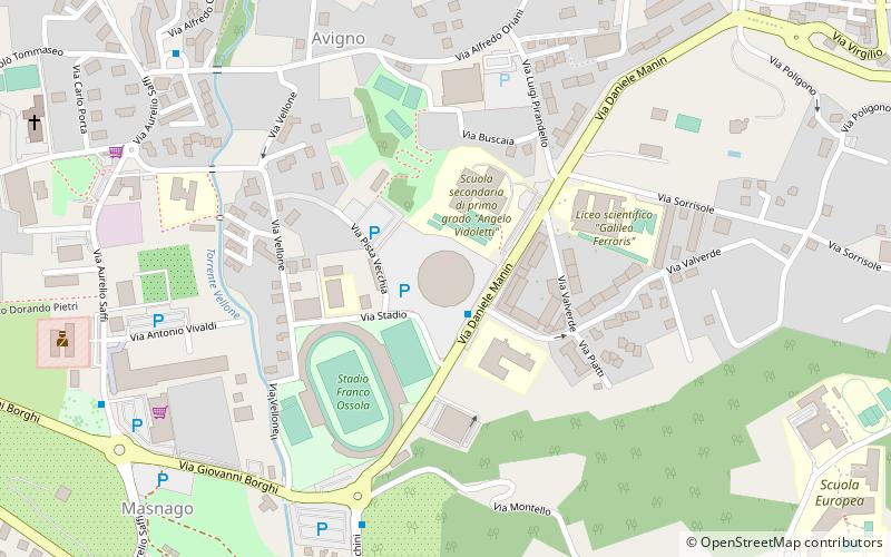 Palasport Lino Oldrini location map